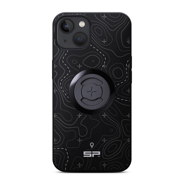 Edition Phone Case - Topo Lines (gris)